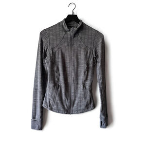 Lululemon Forme Jacket Cuffins Ziggy Wee October Angel Wing Women's Size 6